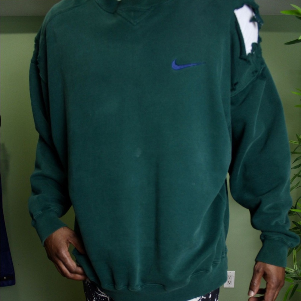Vintage distressed Nike Crew